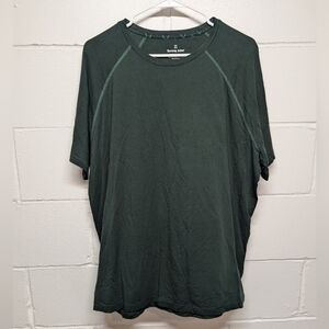 Tommy John Forest Green Short Sleeve Men's Tee Shirt Supima Cotton XL